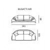 Bugatti Air Couchgarnitur